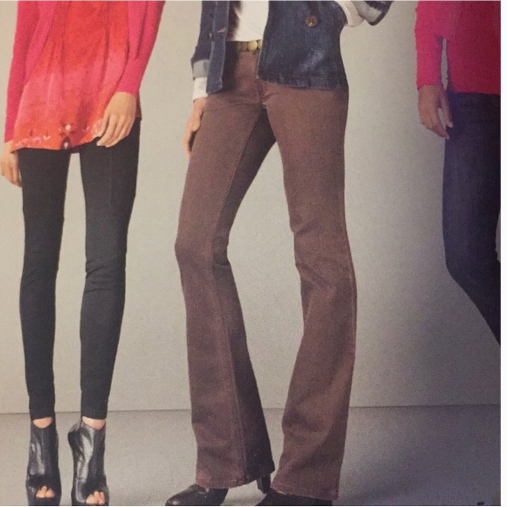 !SALE! NWT CAbi 512 Contemporary Jean brown size 6